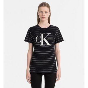 Calvin Klein dámské pruhované tričko - L (99)